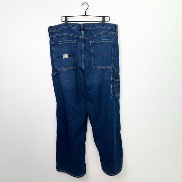 Old Navy 90s Streetwear Reissue Loose Fit Wide Leg Tall Inseam Cargo Painter’s P - Picture 3 of 10